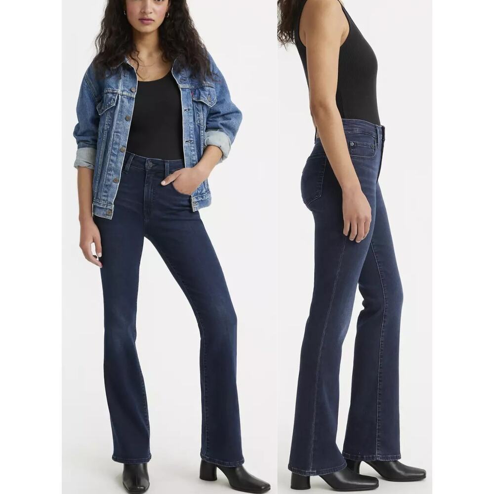 LEVI'S Premium 725 High Rise Bootcut Women's Jeans Size 29 Lots Of Love